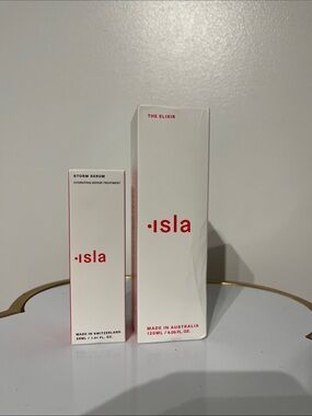Isla set - the elixir & Storm Serum Brand new in box